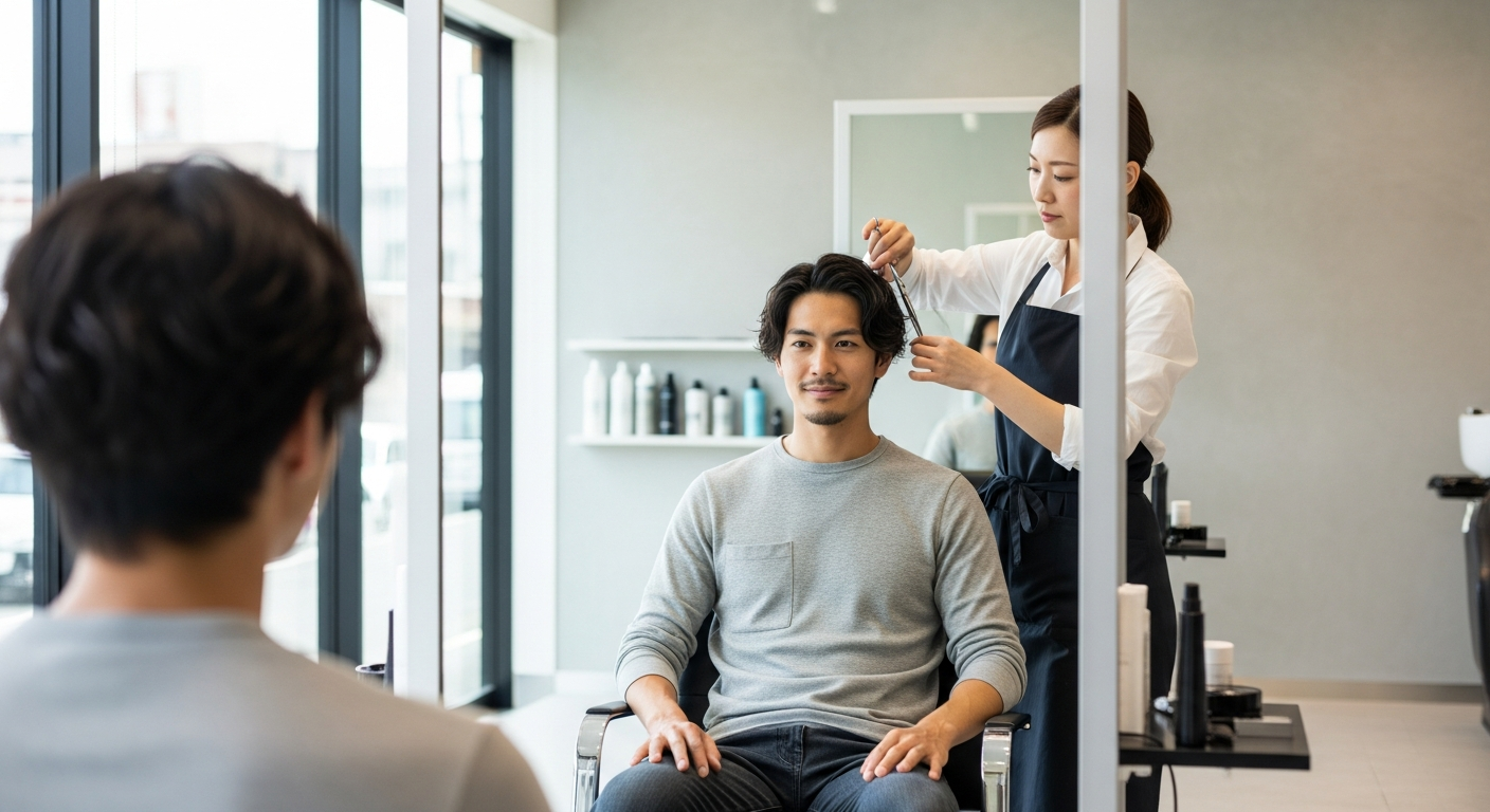 美容院・ヘアケア — 見た目の印象を左右する最重要パーツ